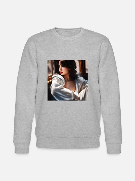 Dame - Stanley/Stella Unisex Bio-Sweatshirt CHANGER  - Grau meliert