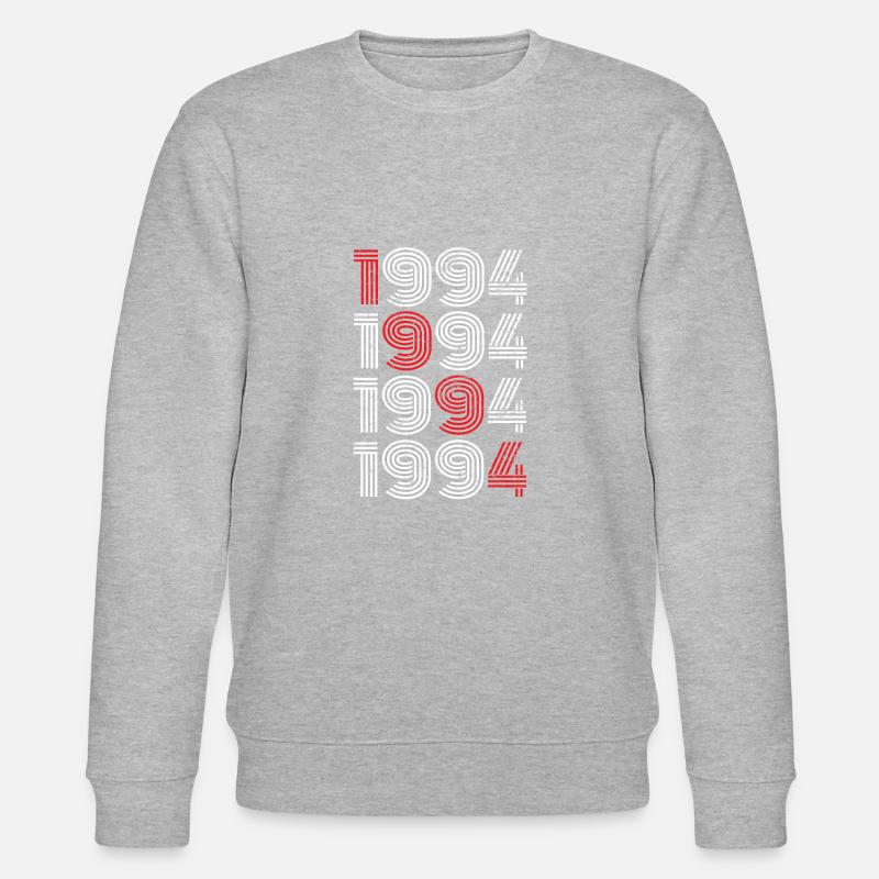 Millésime 1994 - Sweat bio CHANGER Stanley/Stella Unisexe - gris chiné