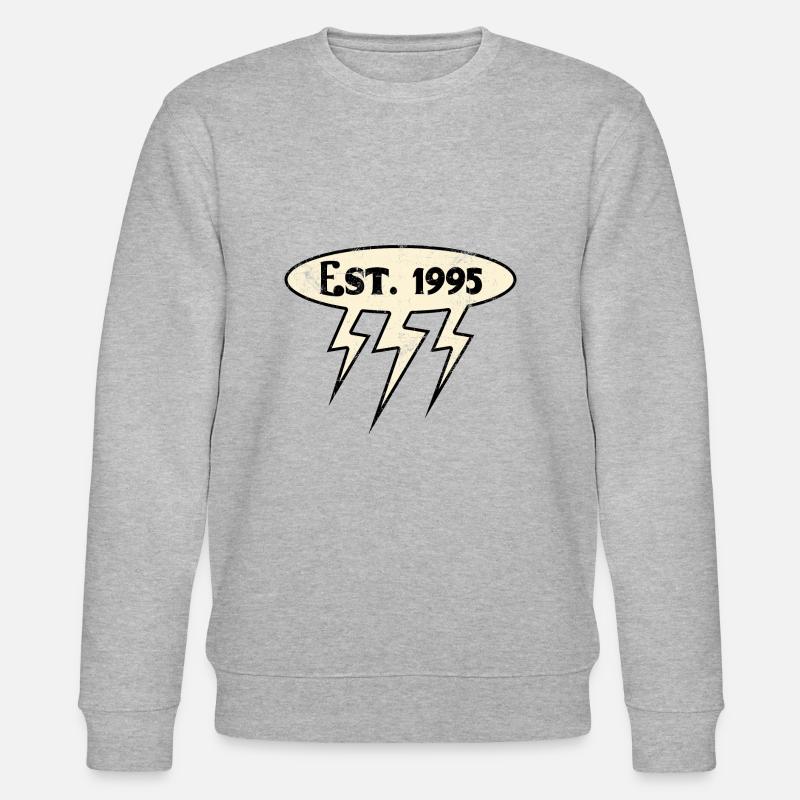 Millésime 1995 - Sweat bio CHANGER Stanley/Stella Unisexe - gris chiné