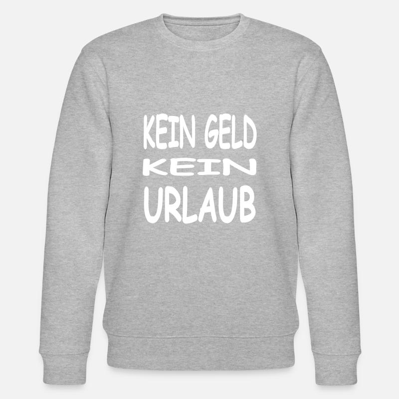 Urlaub - Stanley/Stella Unisex Bio-Sweatshirt CHANGER  - Grau meliert