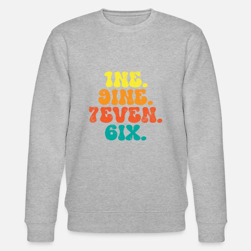 Millésime 1976 - Sweat bio CHANGER Stanley/Stella Unisexe - gris chiné