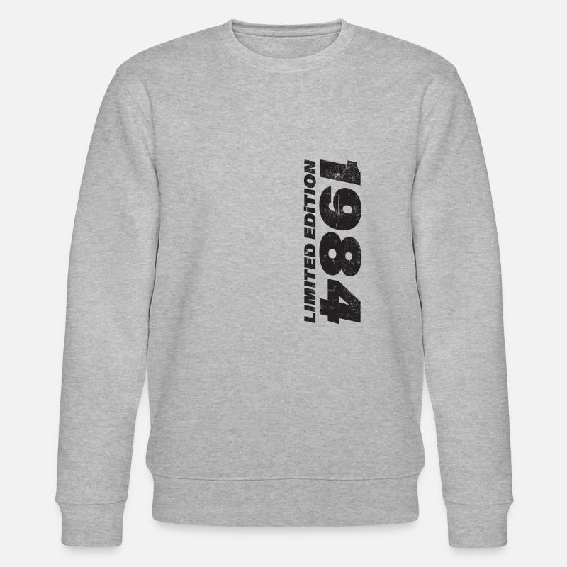 Millésime 1984 - Sweat bio CHANGER Stanley/Stella Unisexe - gris chiné