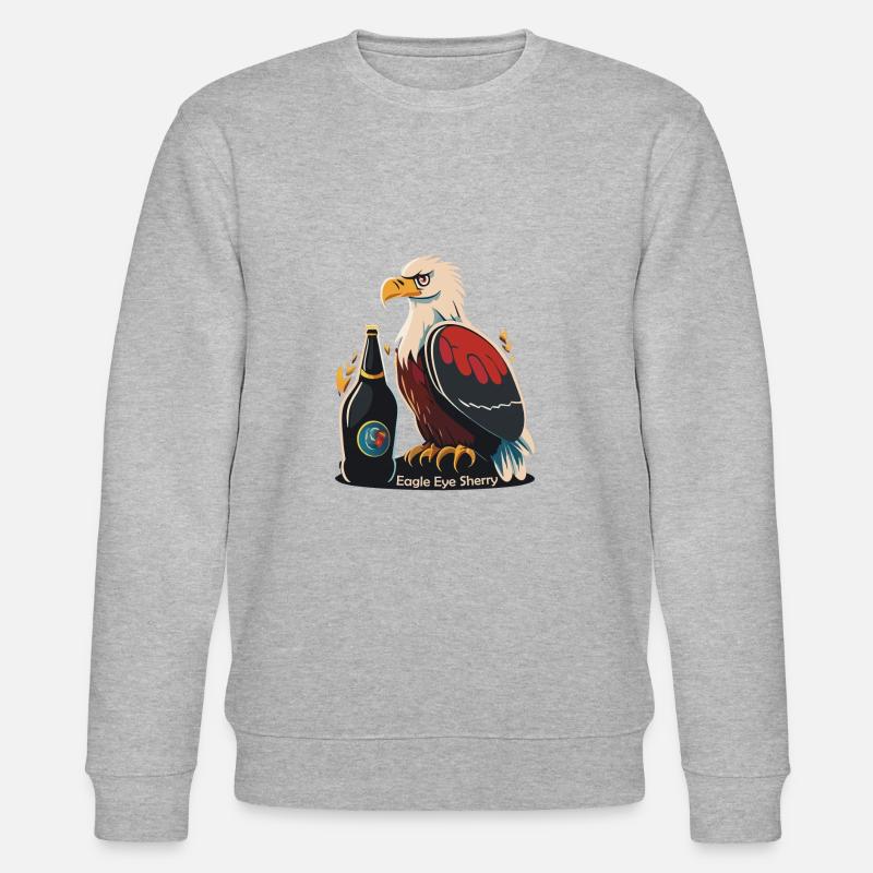 Xérès Eagle Eye - Sweat bio CHANGER Stanley/Stella Unisexe - gris chiné