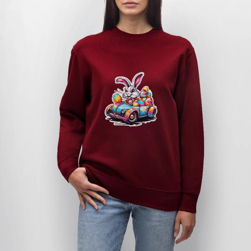 Easter Bunny / Easter / Eggs / Holidays / Easter Stanley/Stella CHANGER Unisex Organic Sweatshirt