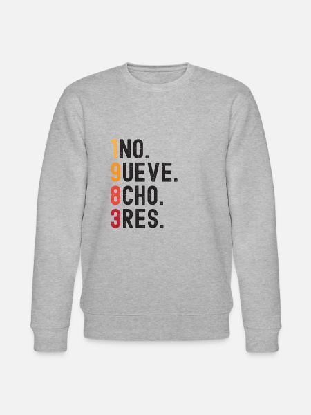 1983 41st birthday - Stanley/Stella CHANGER Unisex Organic Sweatshirt - heather grey