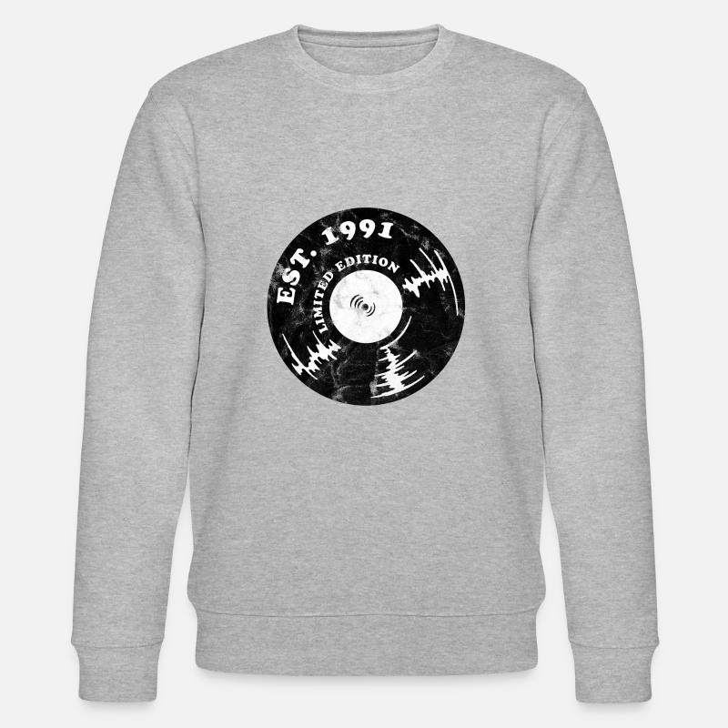 Millésime 1991 - Sweat bio CHANGER Stanley/Stella Unisexe - gris chiné