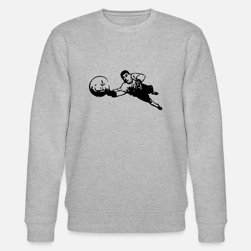 Torwart - Stanley/Stella Unisex Bio-Sweatshirt CHANGER  - Grau meliert