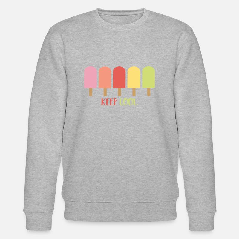 2541614 128119892 Eis - Stanley/Stella Unisex Bio-Sweatshirt CHANGER  - Grau meliert