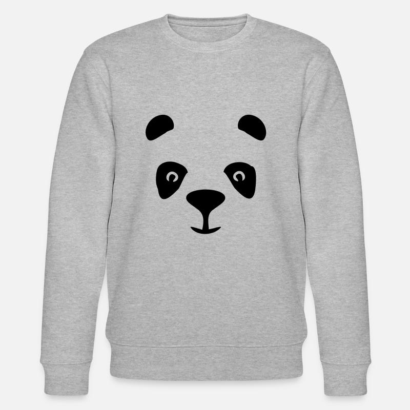panda - Sweat bio CHANGER Stanley/Stella Unisexe - gris chiné