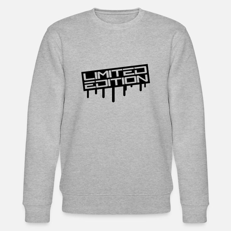 Limited Edition Graffiti Logo - Sweat bio CHANGER Stanley/Stella Unisexe - gris chiné