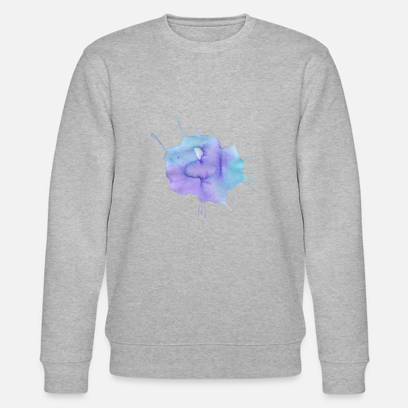 farbklecks - Sweat bio CHANGER Stanley/Stella Unisexe - gris chiné