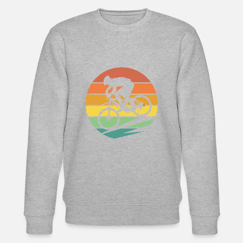 VTT biker vtt - Sweat bio CHANGER Stanley/Stella Unisexe - gris chiné