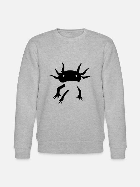 Axolotl - Sweat bio CHANGER Stanley/Stella Unisexe - gris chiné