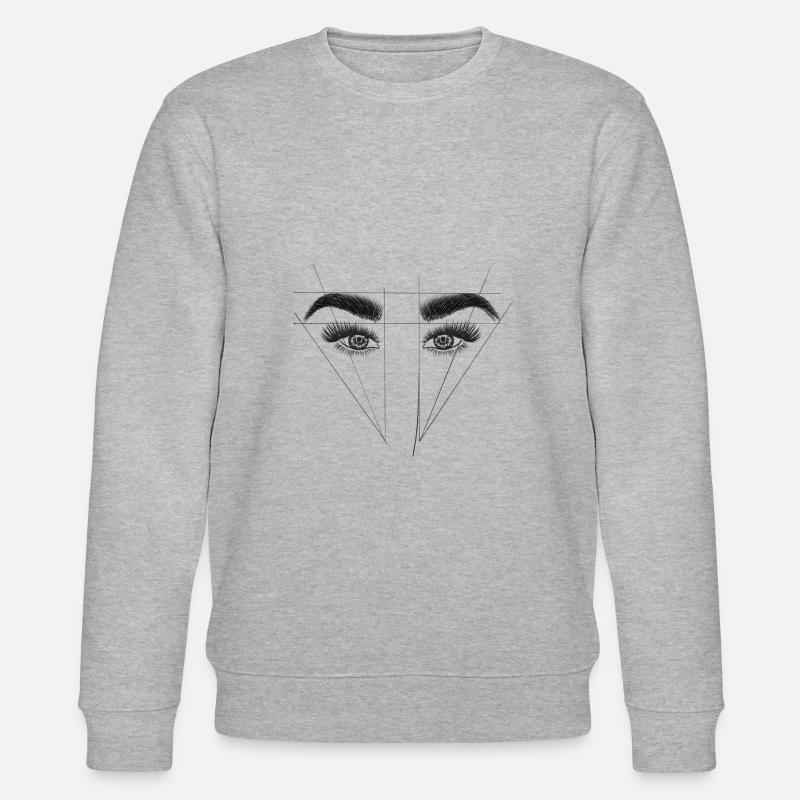 Brows Sourcils eyebrows browlifting microbladin - Sweat bio CHANGER Stanley/Stella Unisexe - gris chiné