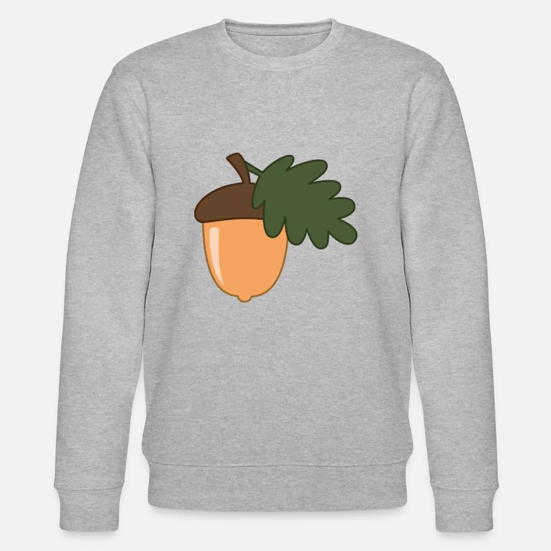 Eichel Nuss - Stanley/Stella Unisex Bio-Sweatshirt CHANGER  - Grau meliert
