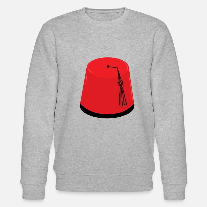 Fes Kopfbedeckung - Stanley/Stella Unisex Bio-Sweatshirt CHANGER  - Grau meliert