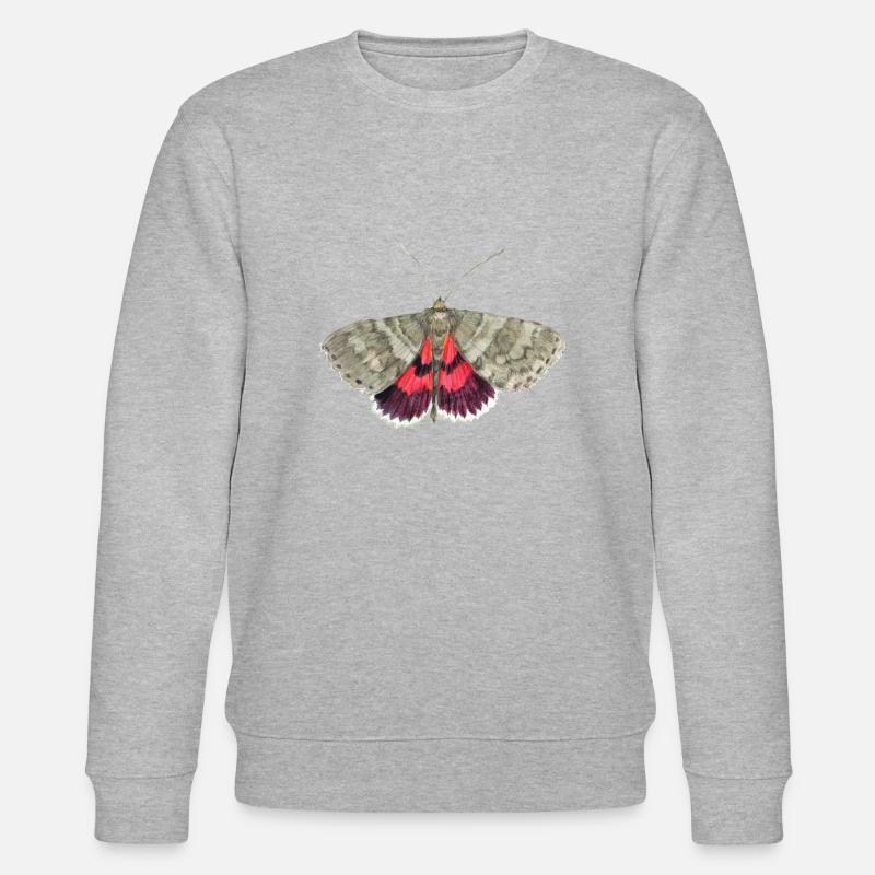 Rotes Ordensband - Stanley/Stella Unisex Bio-Sweatshirt CHANGER  - Grau meliert