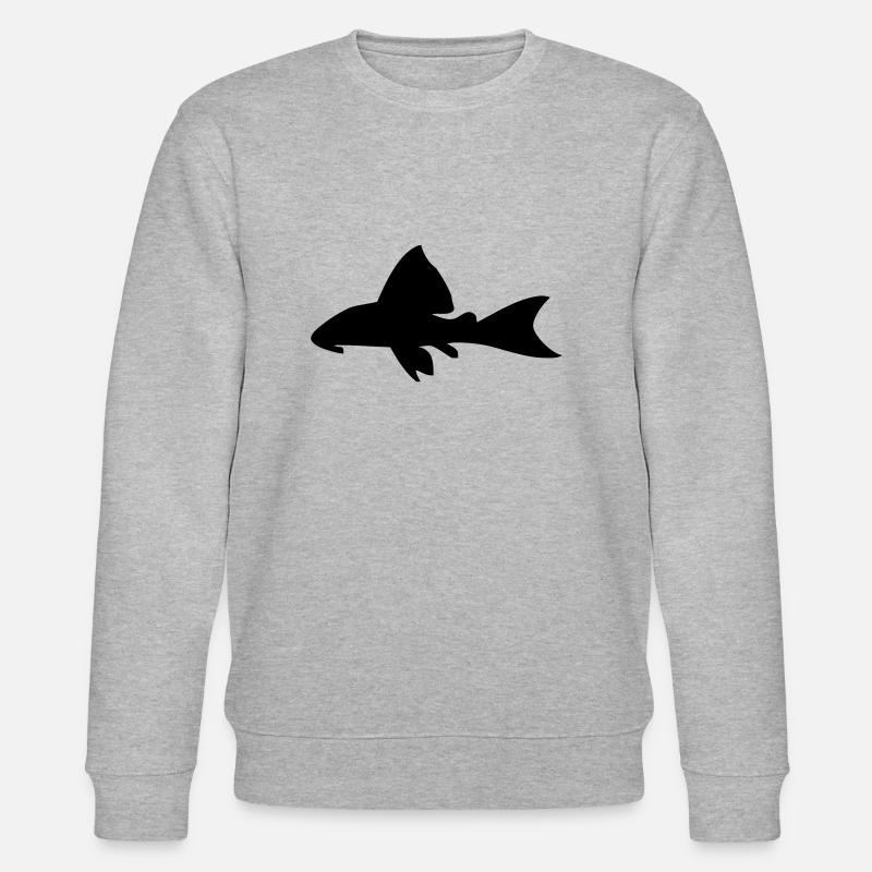 Poisson-chat - Sweat bio CHANGER Stanley/Stella Unisexe - gris chiné