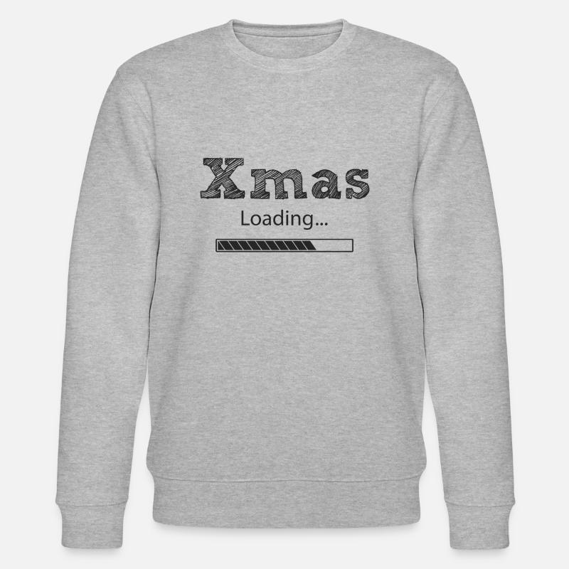 xmas loading - Stanley/Stella CHANGER Unisex Organic Sweatshirt - heather grey