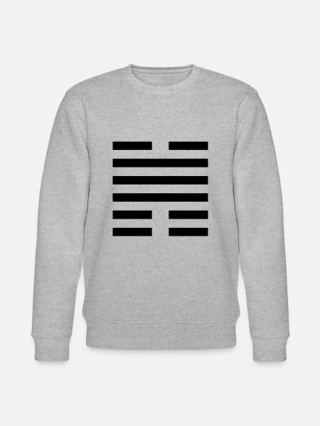 31 Hien - L’Impact (Hexagramme) - Sweat bio CHANGER Stanley/Stella Unisexe - gris chiné