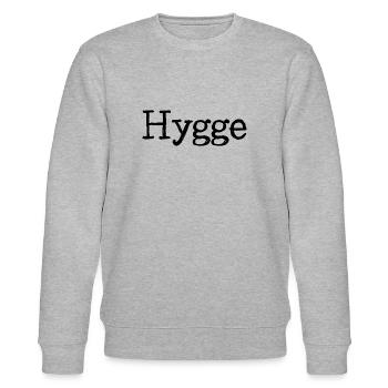 Hygge - Tradition danoise - Attitude à l’égard de la vie - Nice - Sweat bio CHANGER Stanley/Stella Unisexe - gris chiné - Devant - Nik (191cm) & Marisol (170cm)