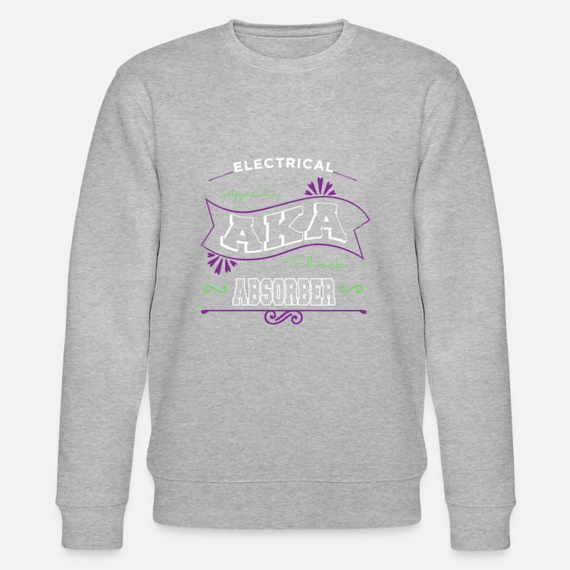 electrical engineering electrical engineer lineman - Stanley/Stella CHANGER Unisex Organic Sweatshirt - heather grey