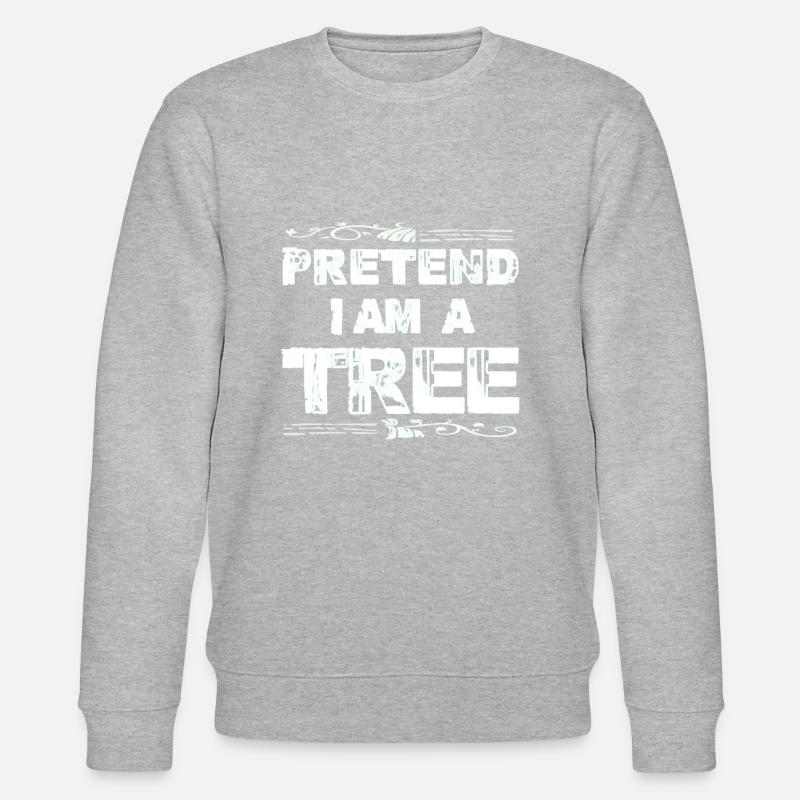 Baum - Nehmen Wir An - Stanley/Stella Unisex Bio-Sweatshirt CHANGER  - Grau meliert