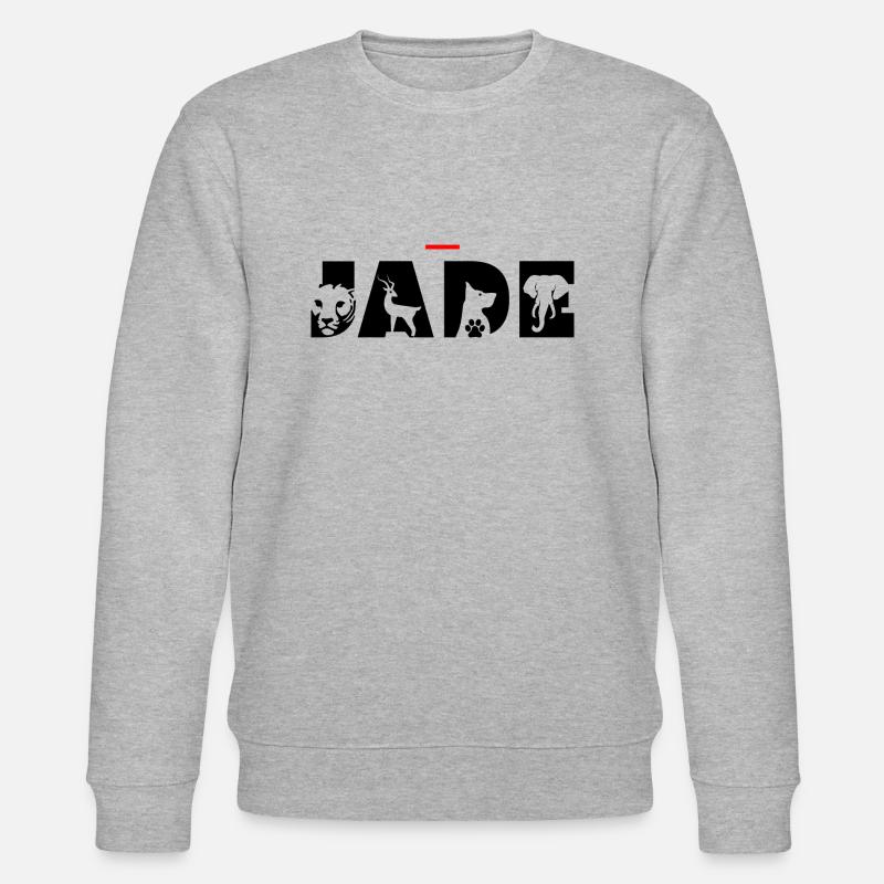 Jade - Stanley/Stella Unisex Bio-Sweatshirt CHANGER  - Grau meliert