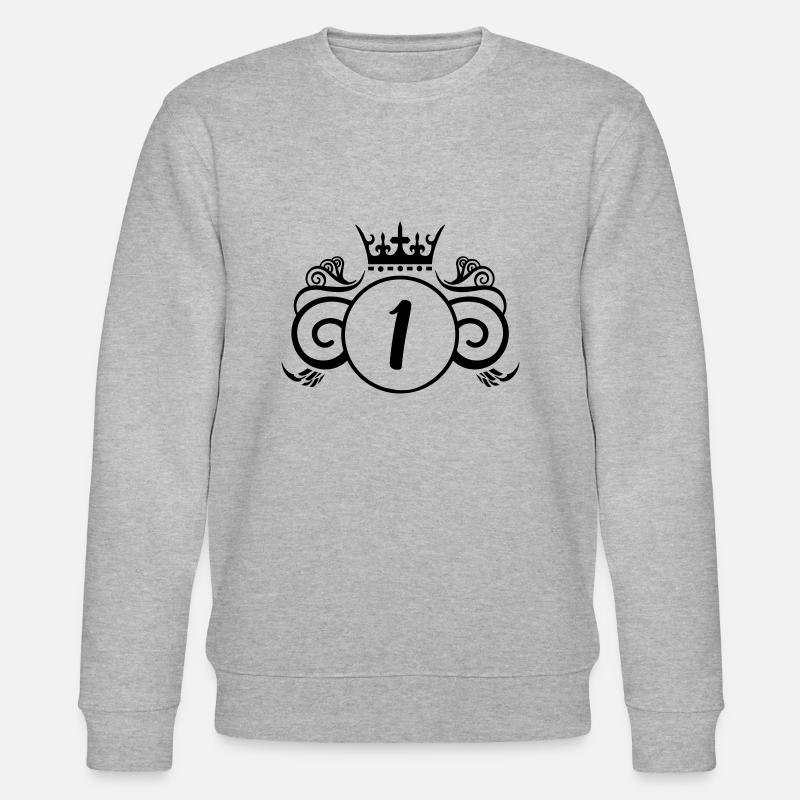 Wappen 1 - Stanley/Stella Unisex Bio-Sweatshirt CHANGER - Grau meliert