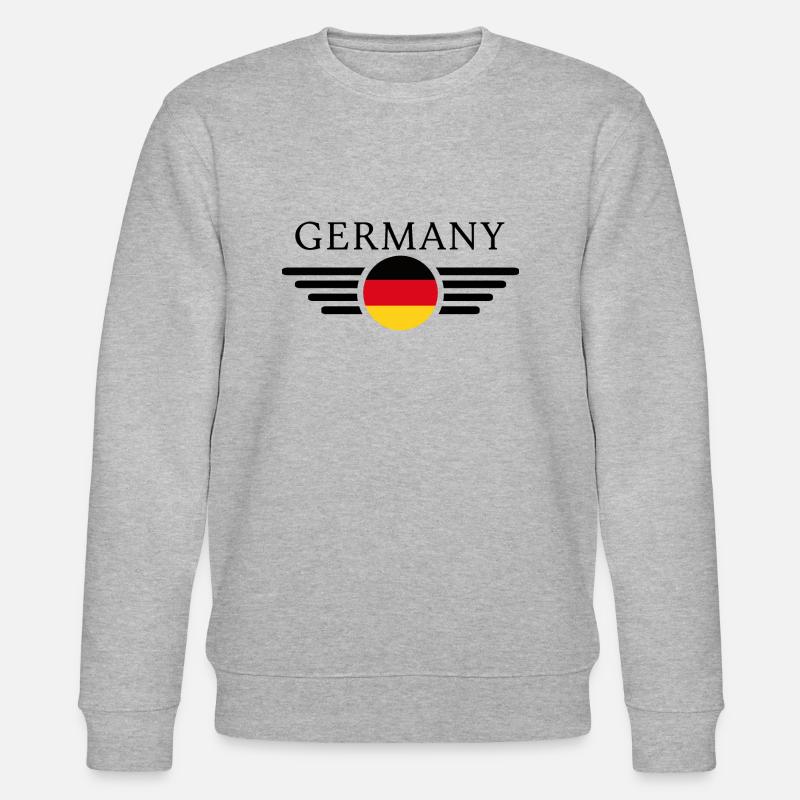 Deutschland - Stanley/Stella Unisex Bio-Sweatshirt CHANGER  - Grau meliert