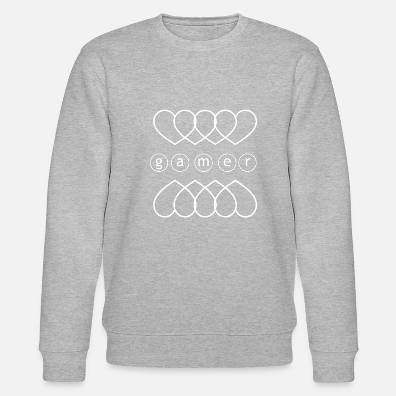 Jeu PC de jeu - Sweat bio CHANGER Stanley/Stella Unisexe - gris chiné