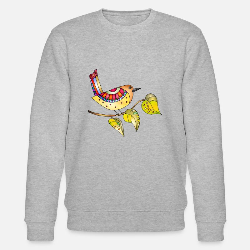 Vogel - Stanley/Stella Unisex Bio-Sweatshirt CHANGER  - Grau meliert