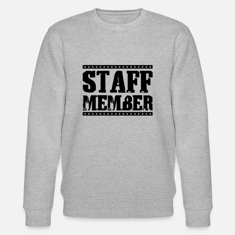 staff member - Stanley/Stella Unisex Bio-Sweatshirt CHANGER  - Grau meliert