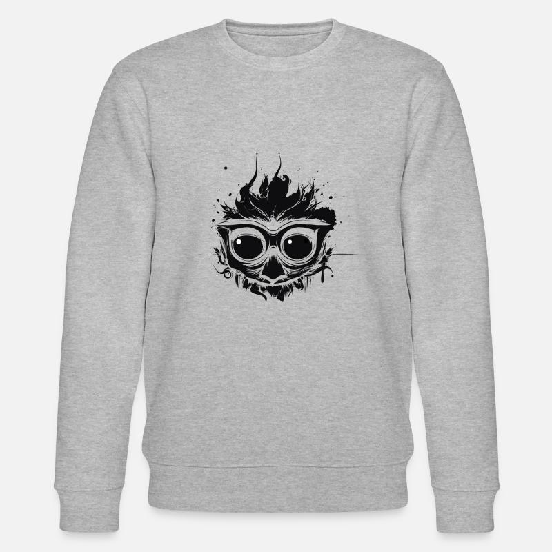 Eyes - Stanley/Stella Unisex Bio-Sweatshirt CHANGER  - Grau meliert