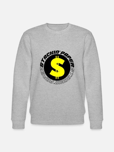 stackin paper 002 - Stanley/Stella Unisex Bio-Sweatshirt CHANGER  - Grau meliert