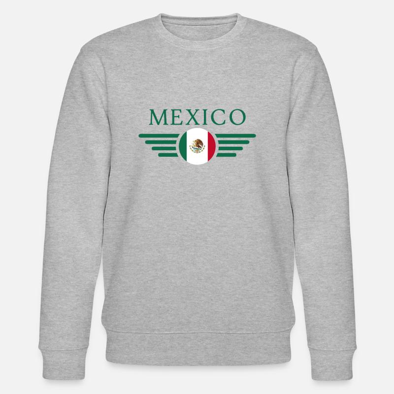 Mexiko - Stanley/Stella Unisex Bio-Sweatshirt CHANGER  - Grau meliert