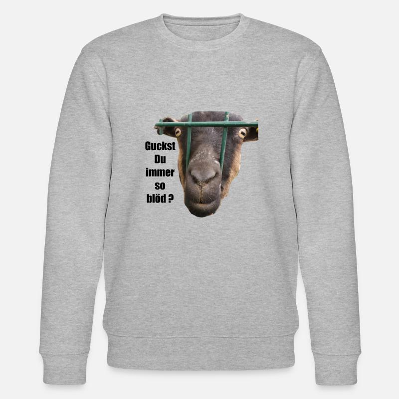 FunDesign - Stanley/Stella Unisex Bio-Sweatshirt CHANGER  - Grau meliert