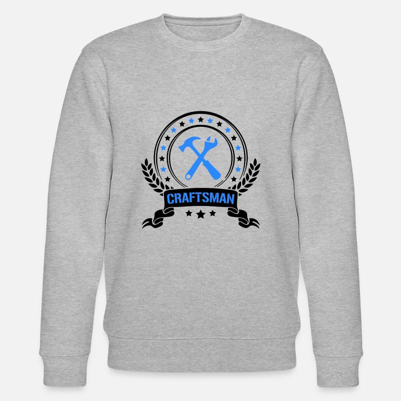 craftsman - Stanley/Stella Unisex Bio-Sweatshirt CHANGER  - Grau meliert