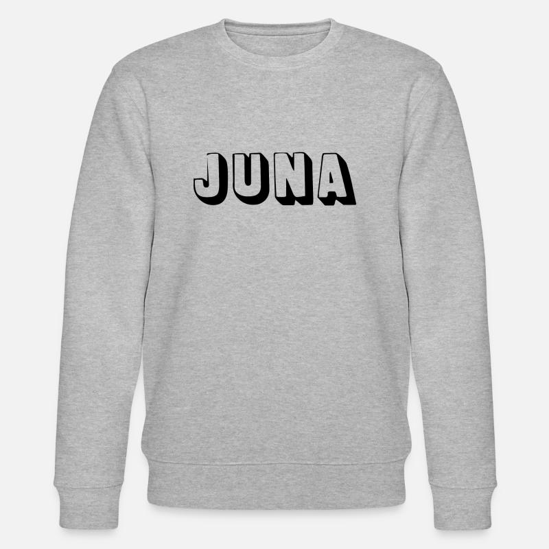 Name - Juna - Stanley/Stella Unisex Bio-Sweatshirt CHANGER - Grau meliert