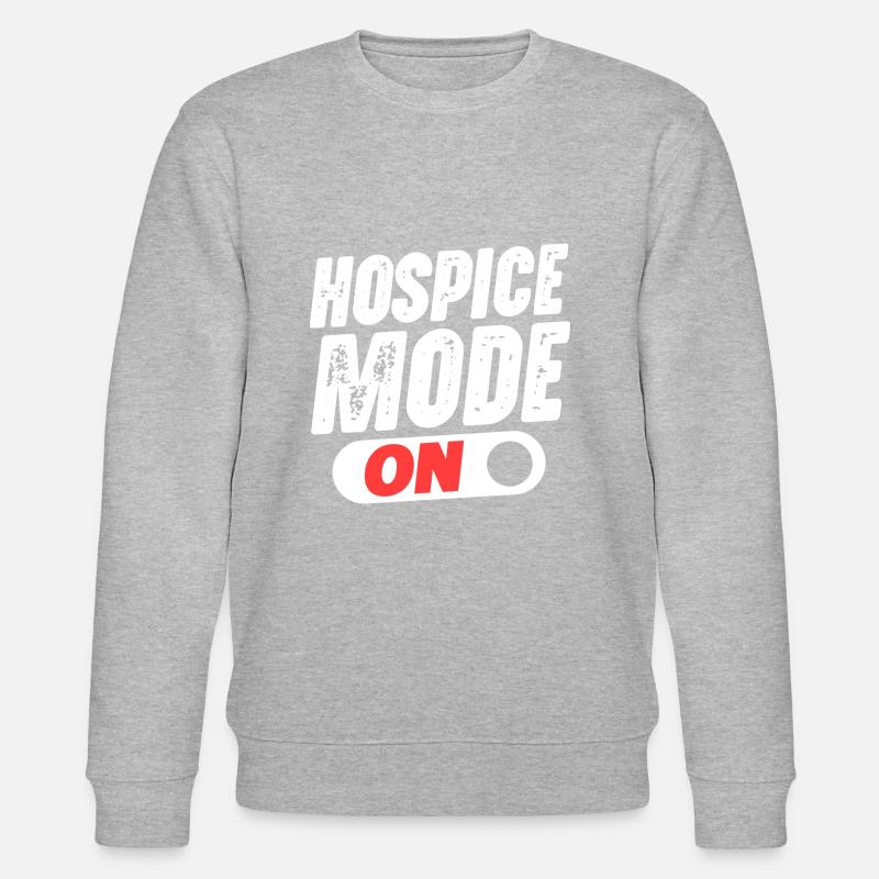 Mode Hospice activé - Sweat bio CHANGER Stanley/Stella Unisexe - gris chiné