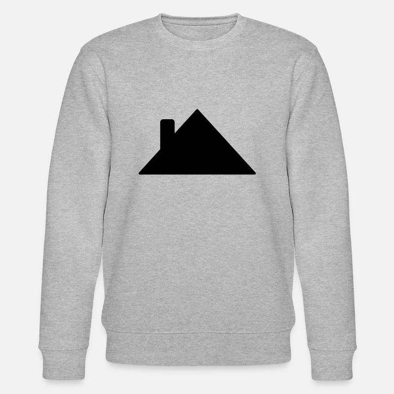 Dach - Stanley/Stella Unisex Bio-Sweatshirt CHANGER  - Grau meliert