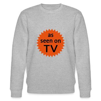 As Seen On TV - Stanley/Stella CHANGER Unisex Organic Sweatshirt - heather grey - Front - Nik (191cm) & Marisol (170cm)