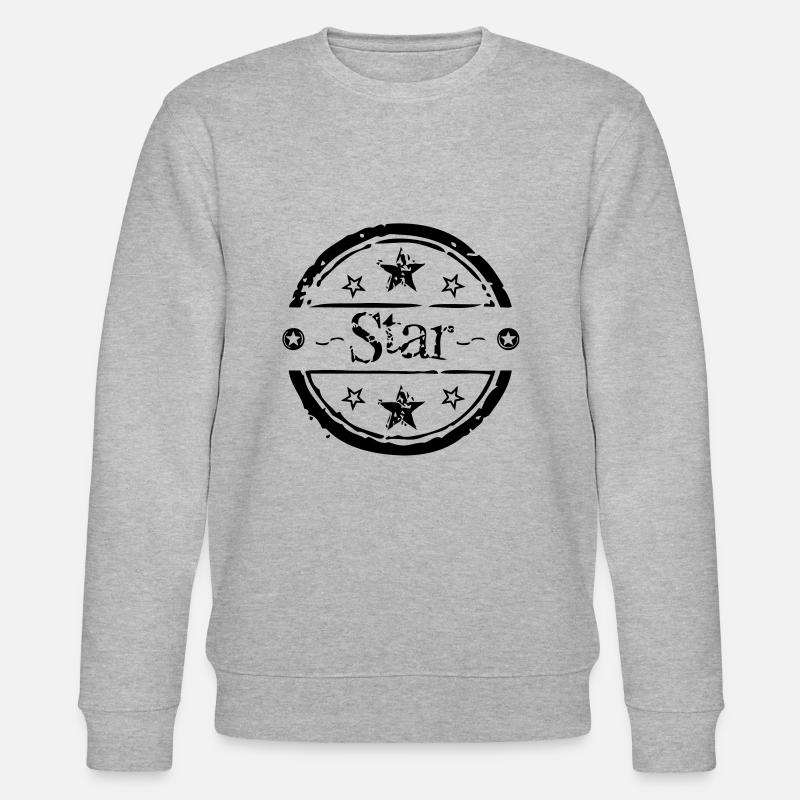 star etoile - Sweat bio CHANGER Stanley/Stella Unisexe - gris chiné