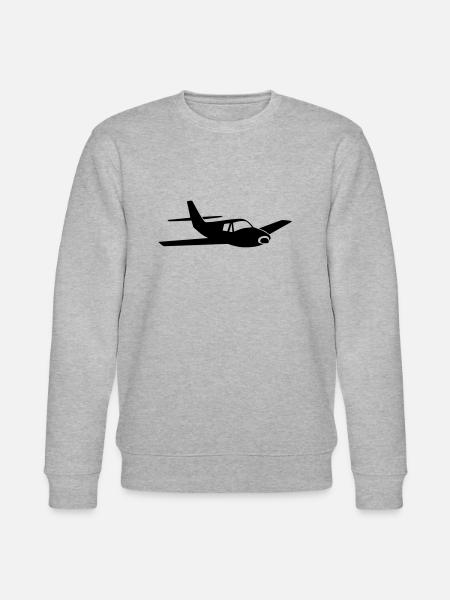 Airplane Airplane - Stanley/Stella CHANGER Unisex Organic Sweatshirt - heather grey
