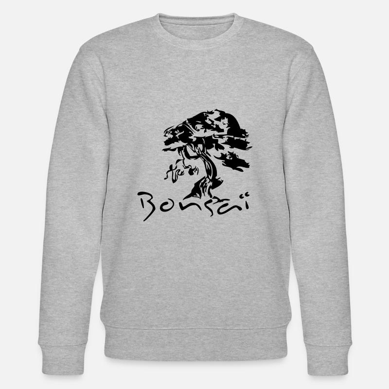 Bonsai - Stanley/Stella Unisex Bio-Sweatshirt CHANGER  - Grau meliert