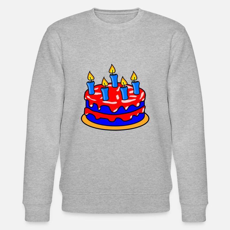 Gâteau d'anniversaire - Sweat bio CHANGER Stanley/Stella Unisexe - gris chiné