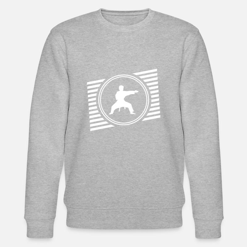 Judo - Stanley/Stella Unisex Bio-Sweatshirt CHANGER  - Grau meliert