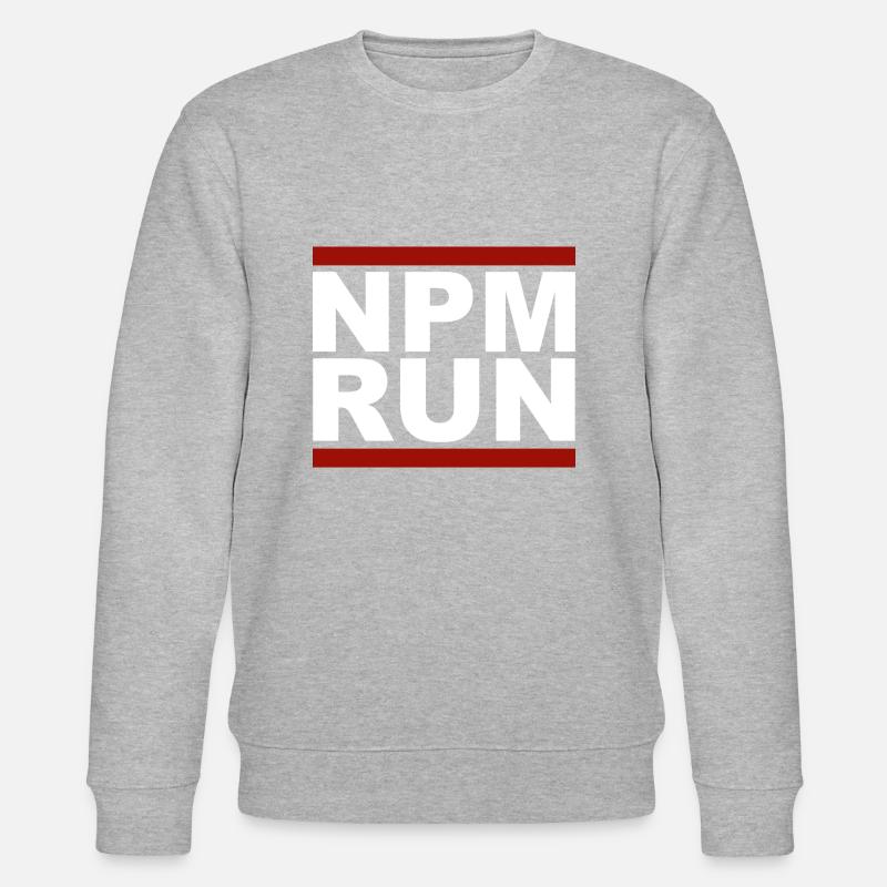 javascript, Javascript, npm run - Stanley/Stella Unisex Bio-Sweatshirt CHANGER  - Grau meliert