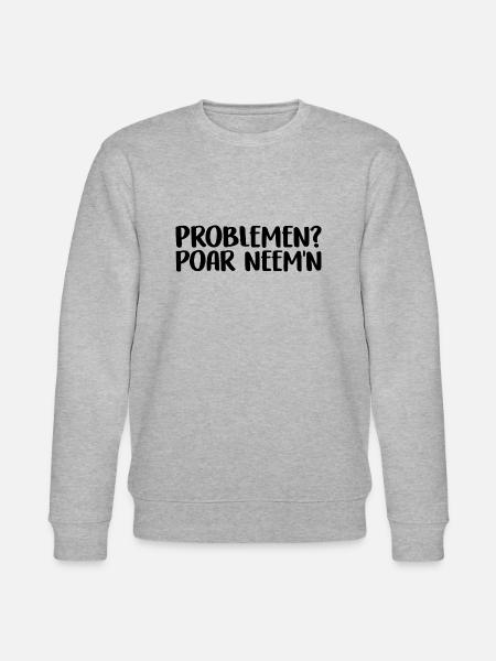 Problems? poar neemn - Stanley/Stella CHANGER Unisex Organic Sweatshirt - heather grey
