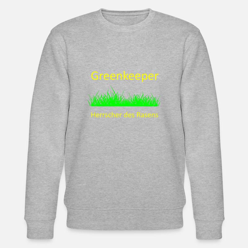 Greenkeeper - Stanley/Stella Unisex Bio-Sweatshirt CHANGER  - Grau meliert